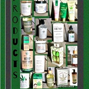 Lot of 6 new misc Hemp Products!!